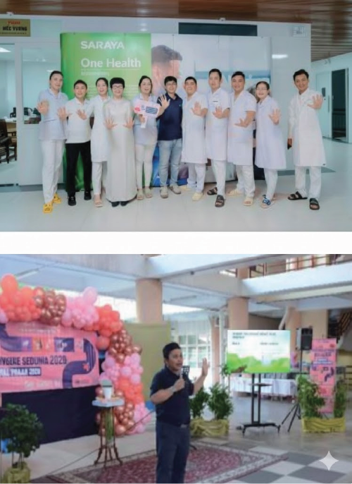 World Hand Hygiene event participants