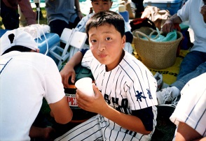 Kihara during Primary School.