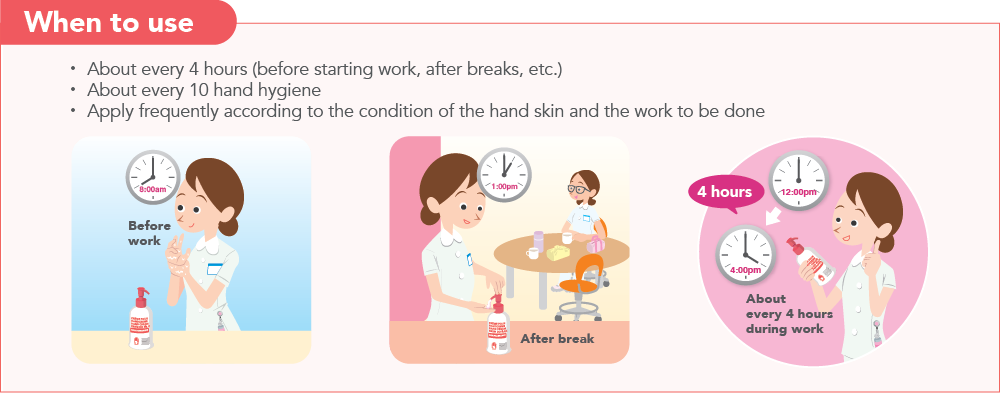 When To Use Hand Care Products