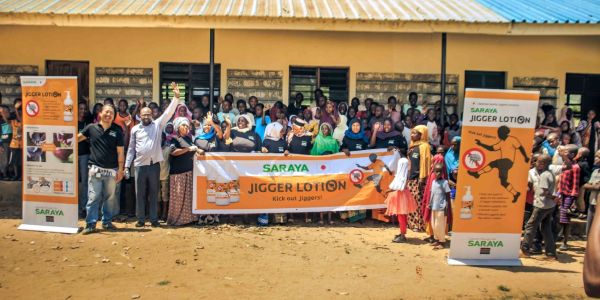 SARAYA Kenya Jigger Eradication Campaign in Kwale County
