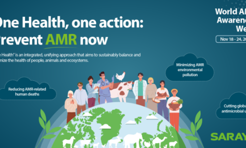 One Health, One Action: Prevent AMR Now – Join SARAYA to recognize World AMR Awareness Week 2026